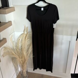 Melrose and market black casual dress  size small